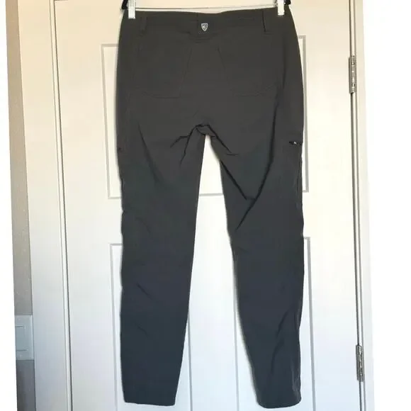 Kuhl Womens Horizn Pant Skinny Dark Gray Size 12 Reg Hiking Outdoors - Picture 4 of 11
